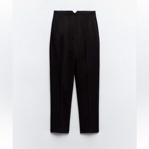 Black Zara High Waisted Pants